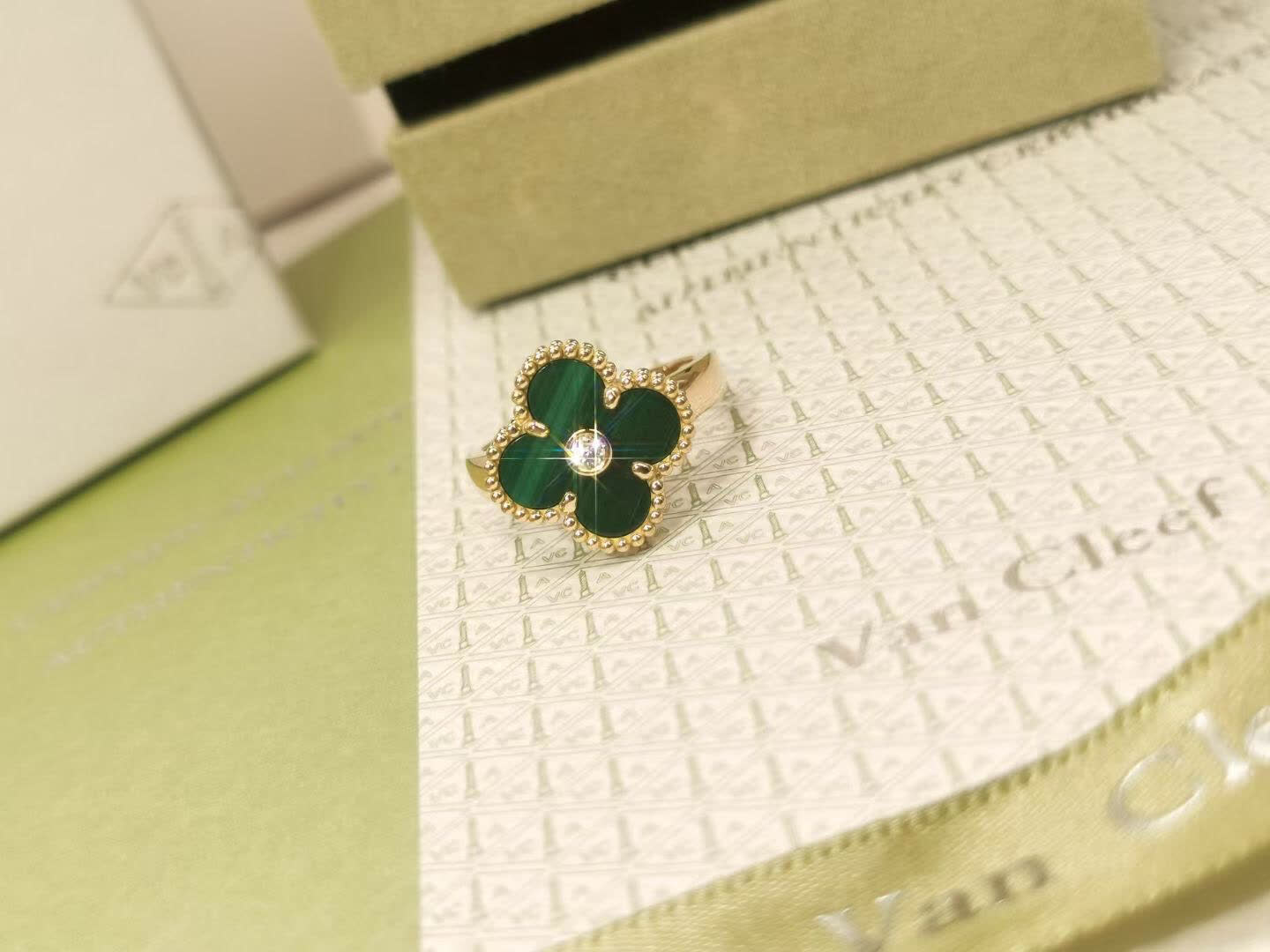 Van Cleef & Arpels Vintage Alhambra Ring